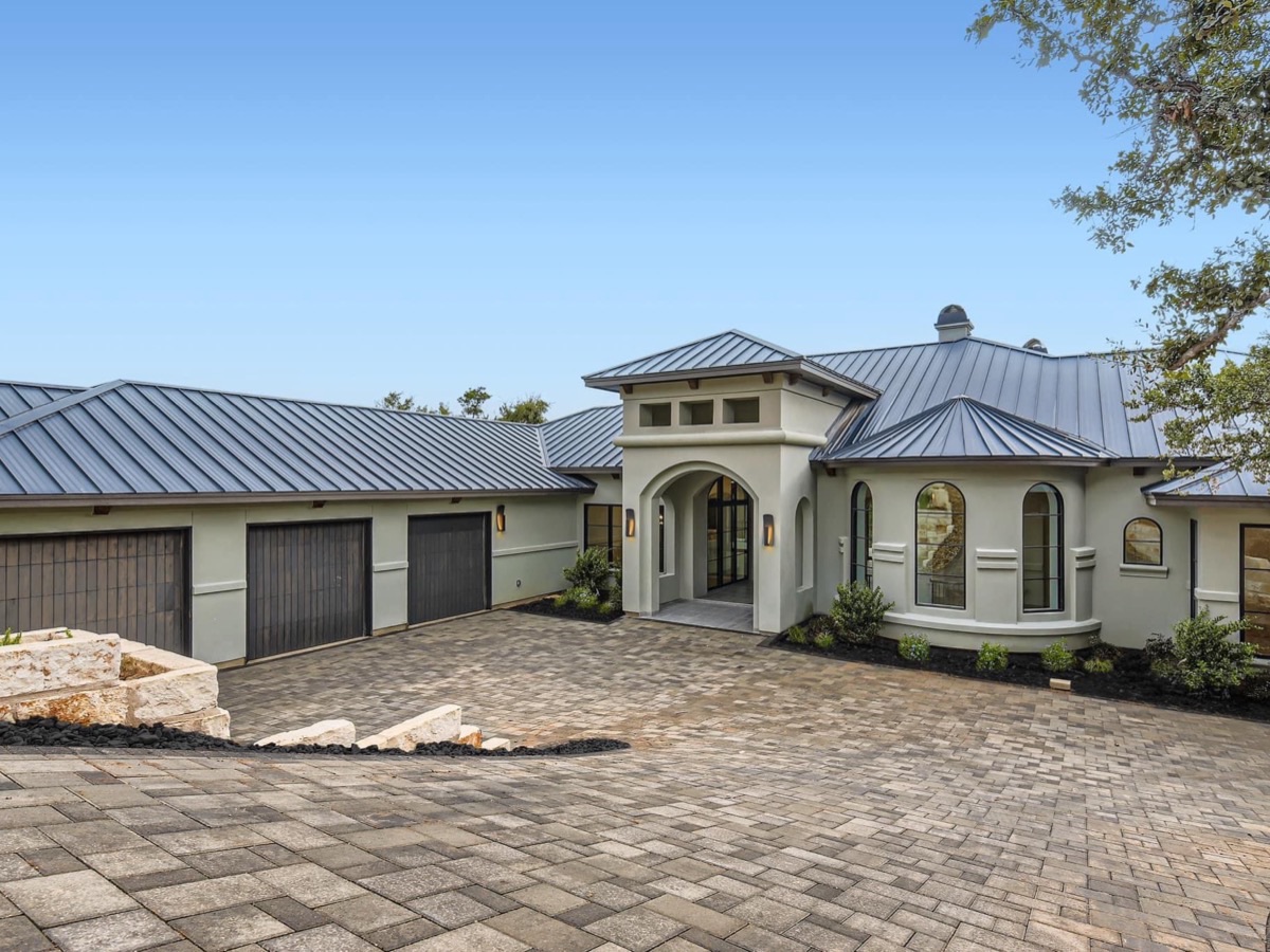 Custom home exterior built by Capital Hills Development, Belvedere Subdivision